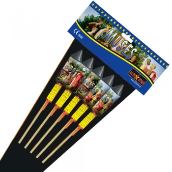 Πυροτέχνημα Ρουκέτες Muses (5 Τεμάχια)