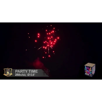 Πυροτεχνήματα 25 βολών Party Time