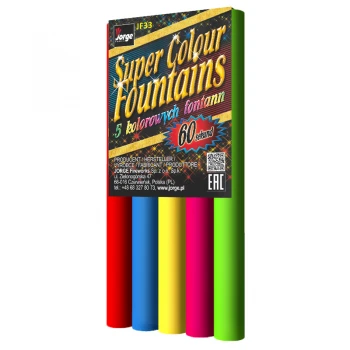 Πυρσός Τούρτας – 5 Χρώματα (1 τεμάχιo)