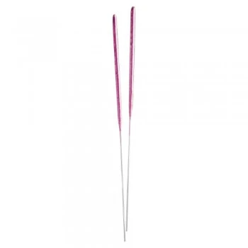 Στικάκια Sparkles 18cm – Ροζ Glitter (10 Τεμ)