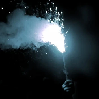 Πυρσός Λευκό Strobe Με Φυτίλι