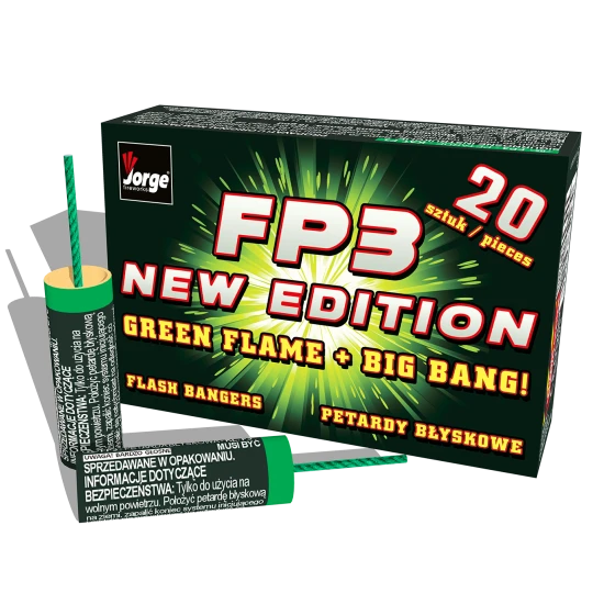 FP3 New Edition - Green Flame Flash banger