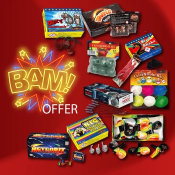 Fireworks "ΜΠΑΜ!" (πακέτο 10 προϊόντων)