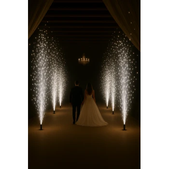 Πυροτεχνήματα γάμου - Συντριβάνι Εξωτερικού Χώρου 3m 60sec (έτοιμο για χρήση)