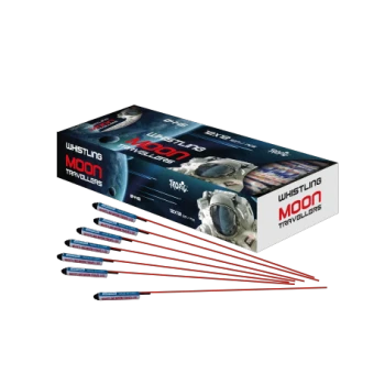 Παιδικό Πυροτέχνημα - Ρουκέτα σφυρίχτρα έκρηξης Whistling Moon Travellers (12 τεμάχια)