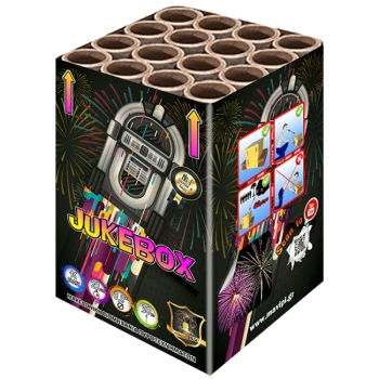 Πυροτεχνήματα 16 βολών Jukebox