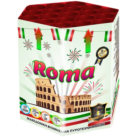 Πυροτεχνήματα 19 βολών Roma